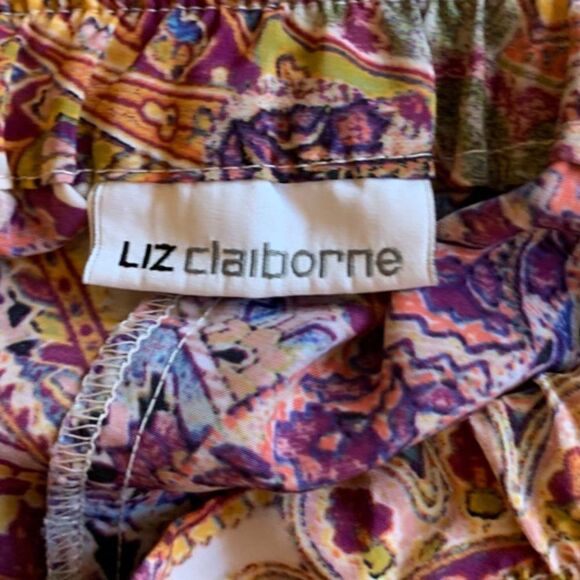 Liz Claiborne Polyester Print Pant - Picture 4 of 8